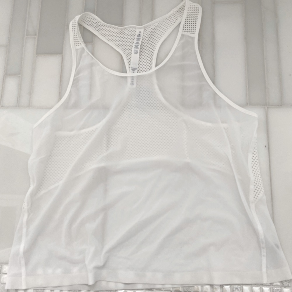 Lululemon Mesh Detail Athletic Tank